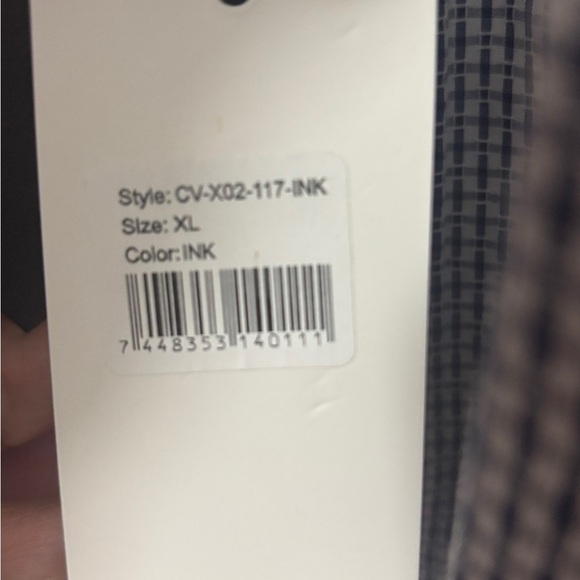 Carven Black and White Casual Button Down Shirt. XL - Picture 8 of 8